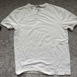 Classic White Short Sleeve Tee for Men